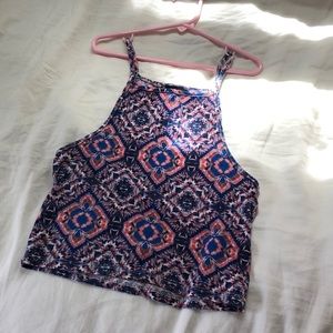 Square-neck Crop Top